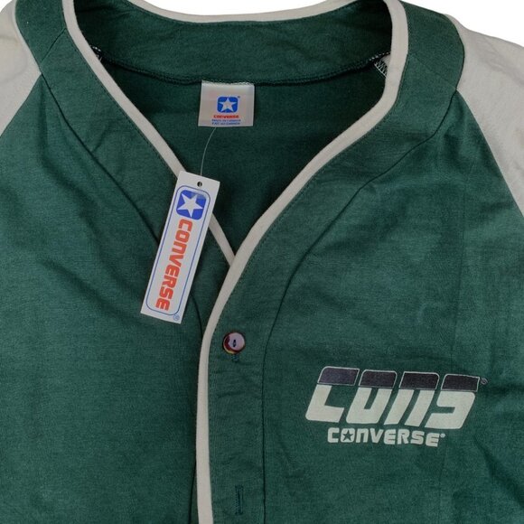 VINTAGE BNWT 2002 Converse Cons Bowling Shirt XL - Picture 8 of 10